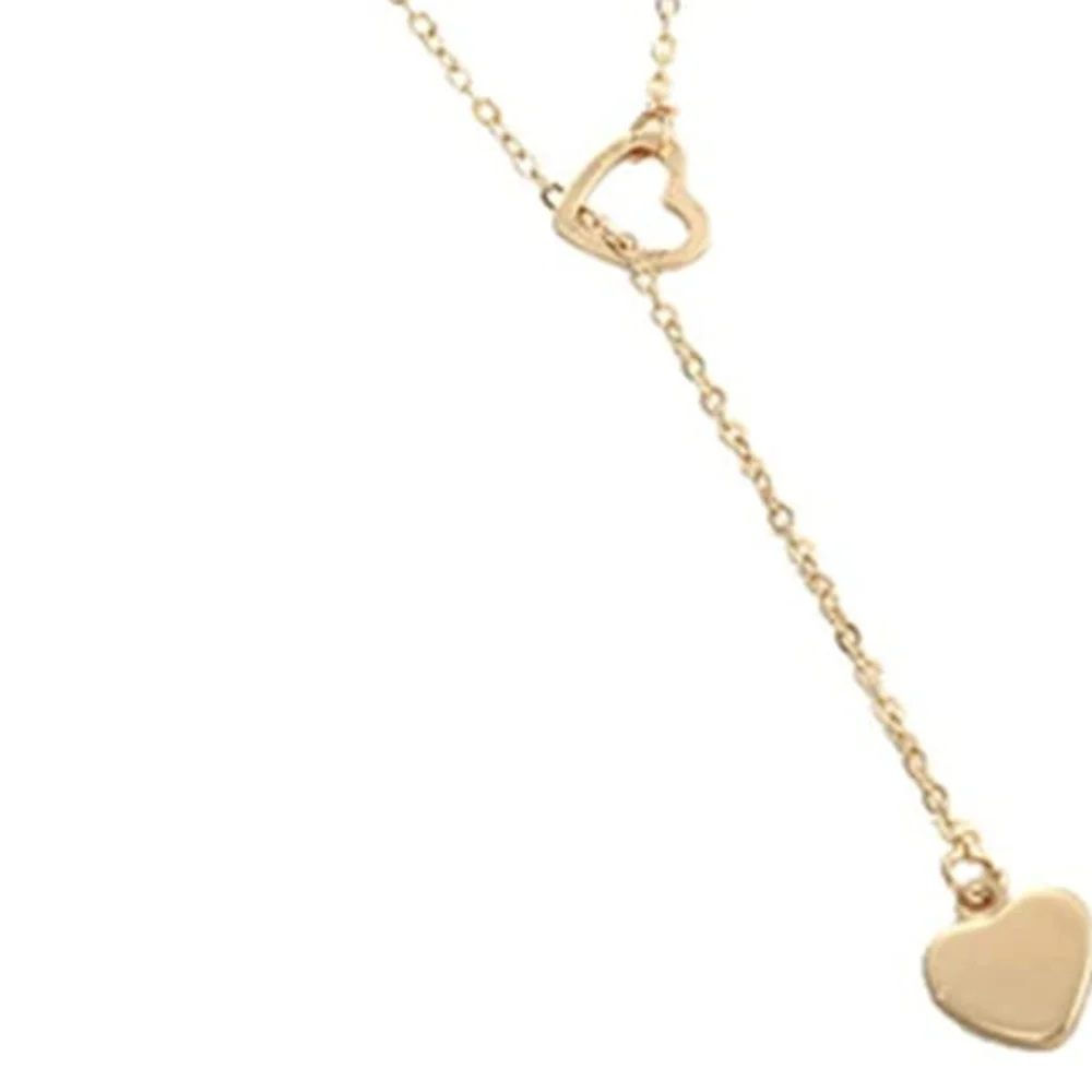 Heart of gold Y necklace NWT 🆕🆕